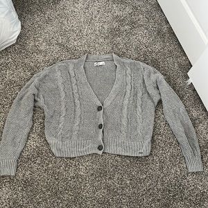 Oversized Gray Sweater🤍